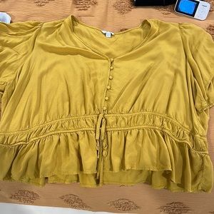 Mustard Yellow blouse